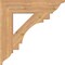 Ekena Millwork Merced Traditional Smooth Bracket, Western Red Cedar, 5 1/2"W x 28"D x 28"H BKT06X28X28MRC01SWR - alternate 4